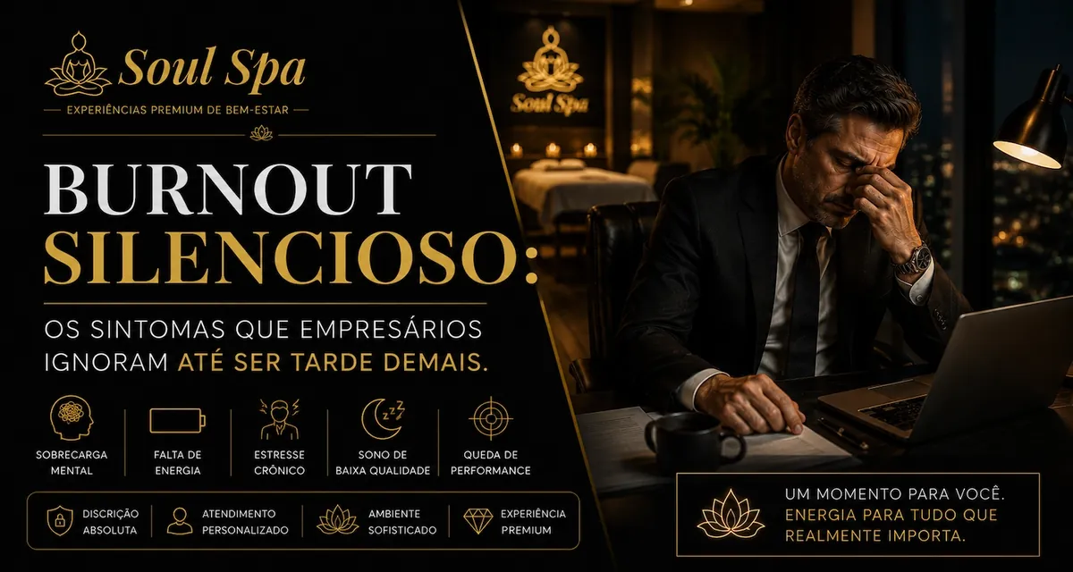 Burnout Silencioso: Os Sintomas que Empresários Ignoram Até Ser Tarde Demais