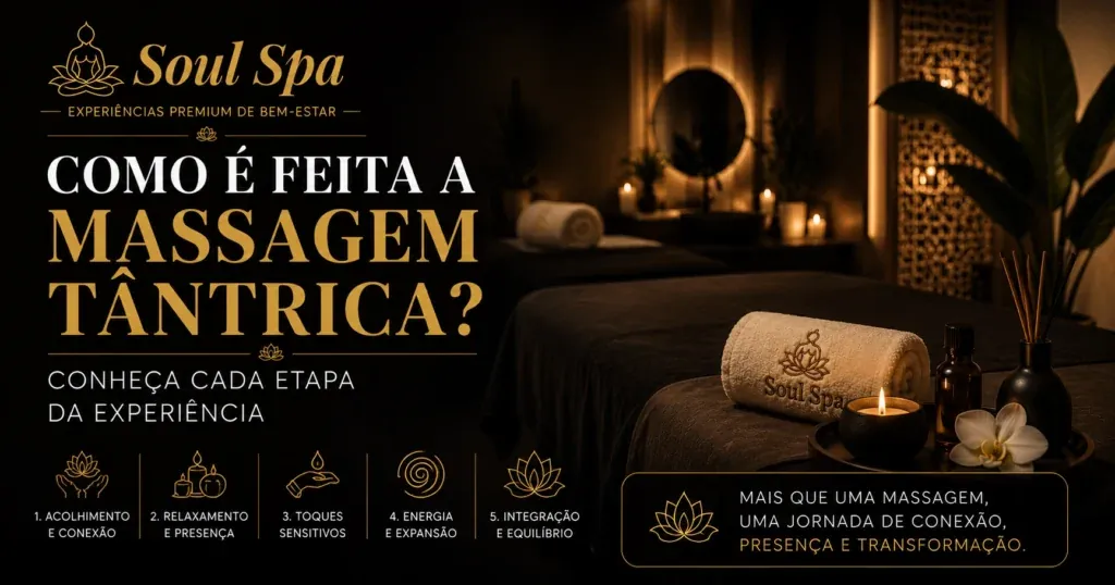 Como é Feita a Massagem Tântrica? Conheça Cada Etapa da Experiência