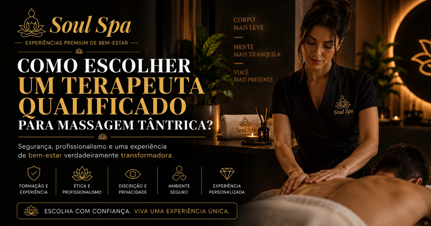 Como escolher um terapeuta qualificado para massagem tântrica? — Soul Spa